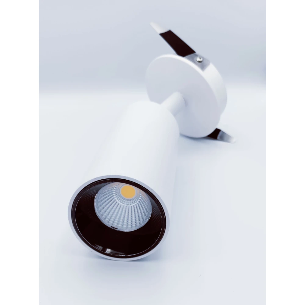 12W Ø8cm indbygning spot hvid RA90, Spots hos HomeNordic