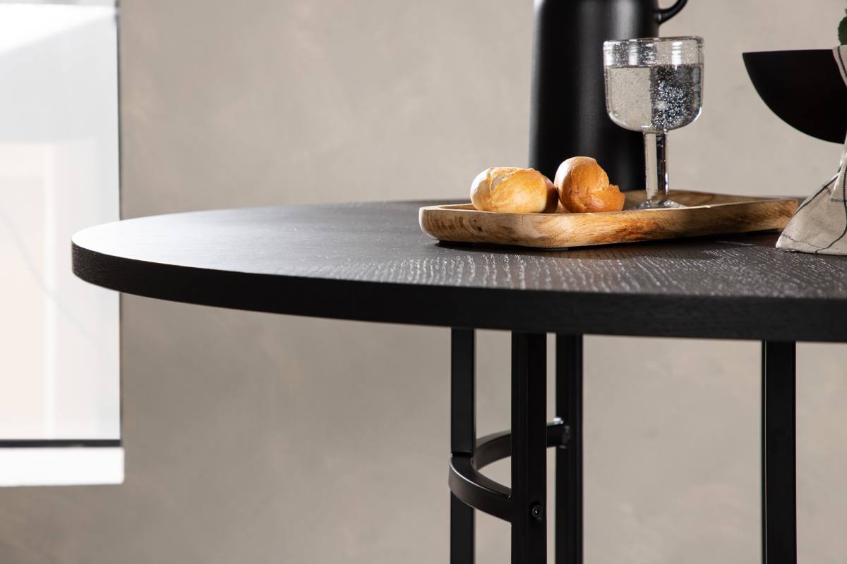 VENTURE DESIGN Copenhagen spisebord, rund, produktbillede 7 af 8, Spiseborde hos HomeNordic
