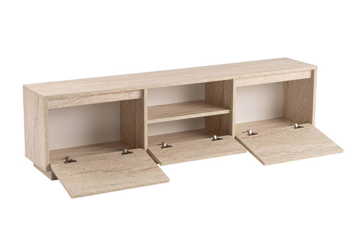 NORDVÄRK Vanguard TV-bord, m. 3 låger og 1 rum, produktbillede 8 af 11, TV-borde hos HomeNordic