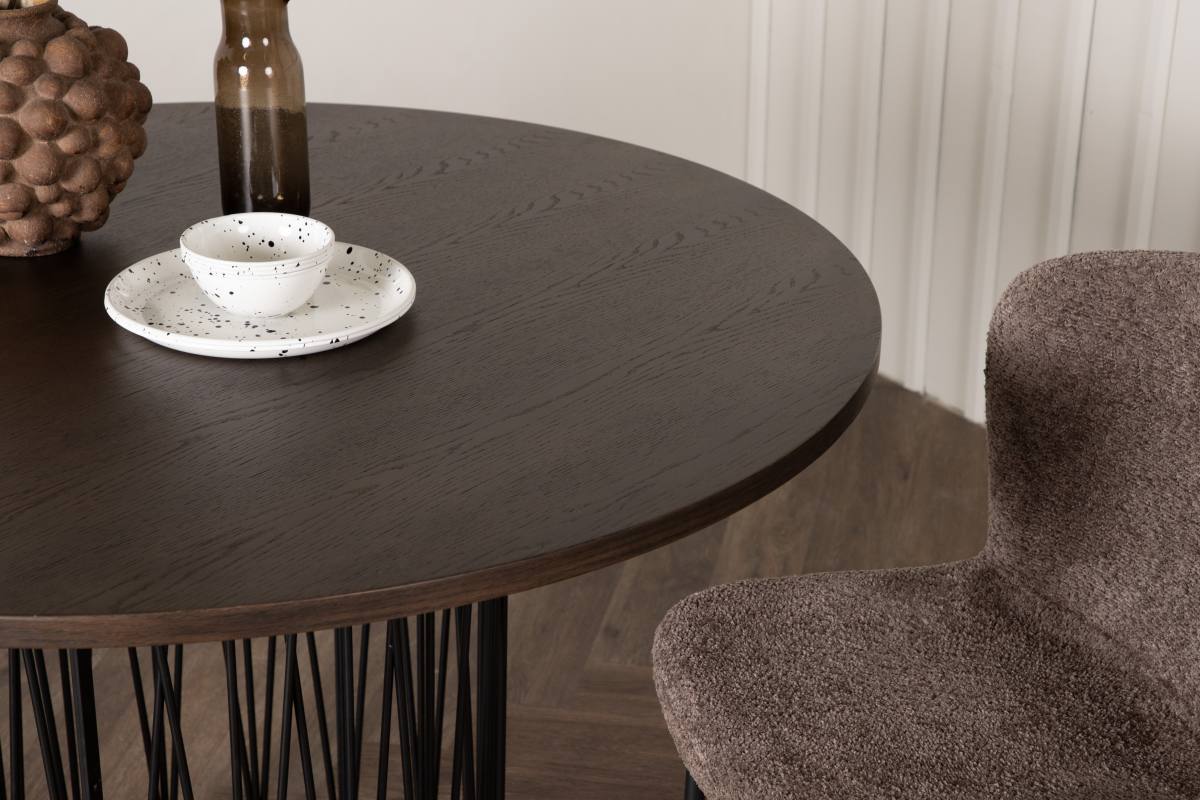 VENTURE DESIGN Stone spisebord, rund, produktbillede 3 af 5, Spiseborde hos HomeNordic