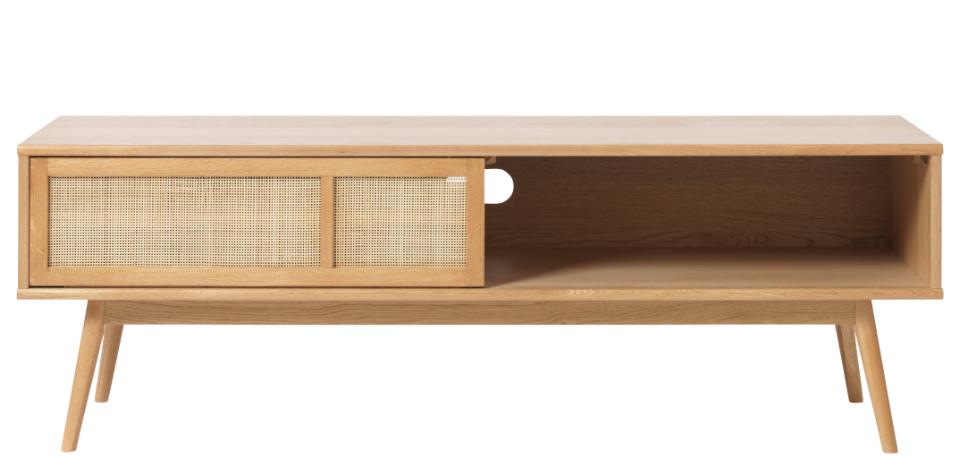 Barrali TV-bord, m. 1 skydelåge og 1 hylde, produktbillede 3 af 6, TV-borde hos HomeNordic
