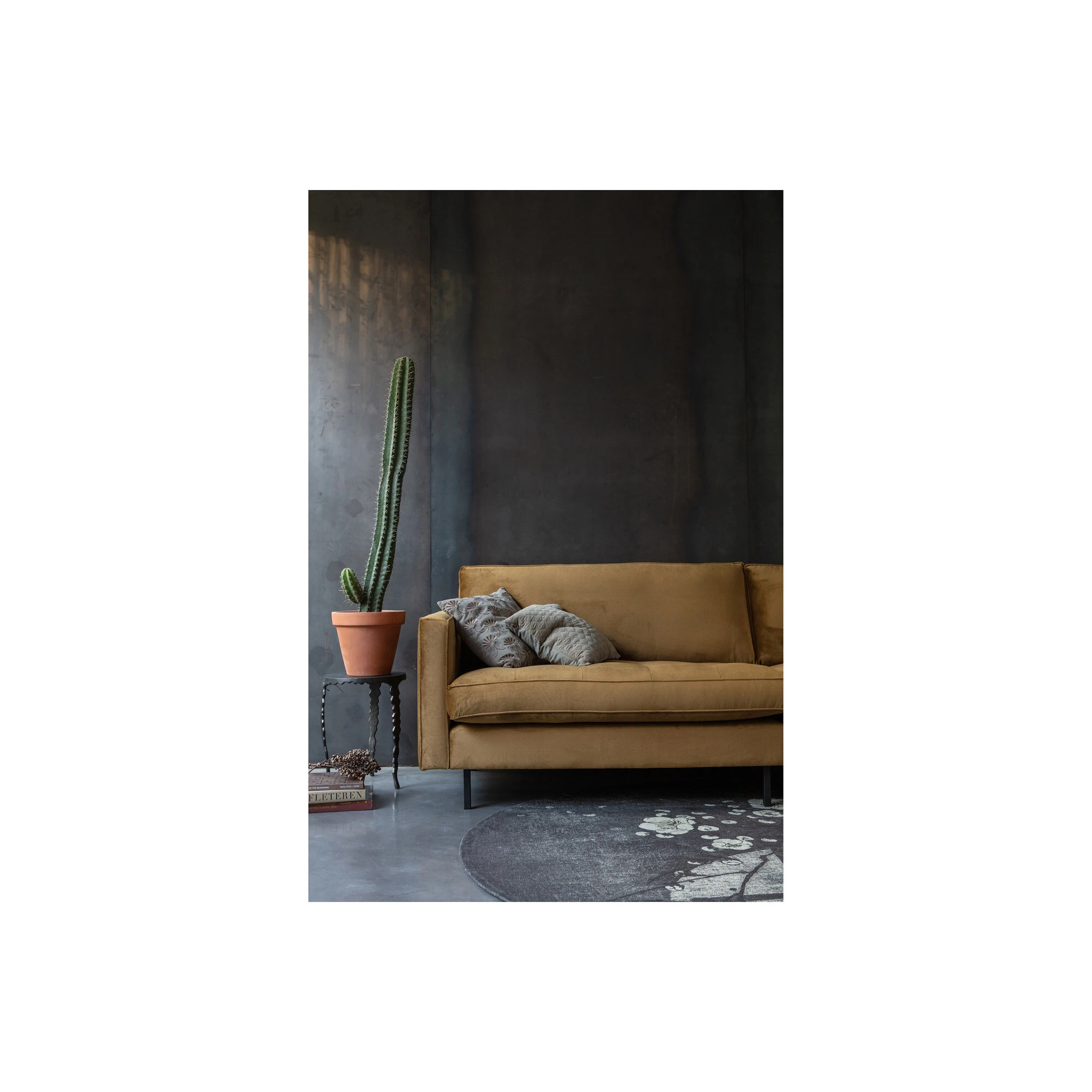 Rodeo Classic 3-pers Sofa Velour, produktbillede 2 af 8, Sofaer hos HomeNordic