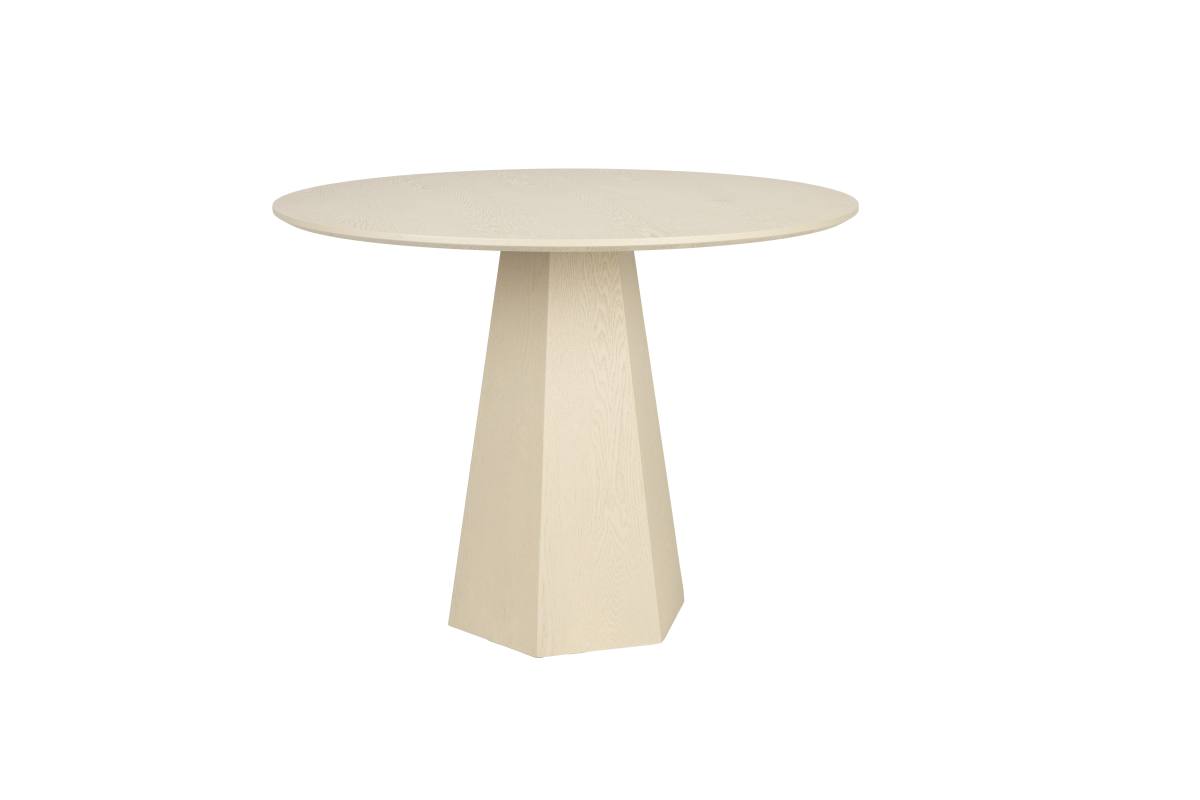ZUIVER Pilar spisebord, rund, Spiseborde hos HomeNordic