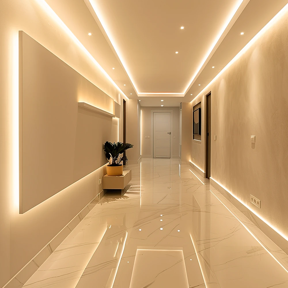 5m 12W/m LED strip, 168 LEDs/m, LED-strips hos HomeNordic