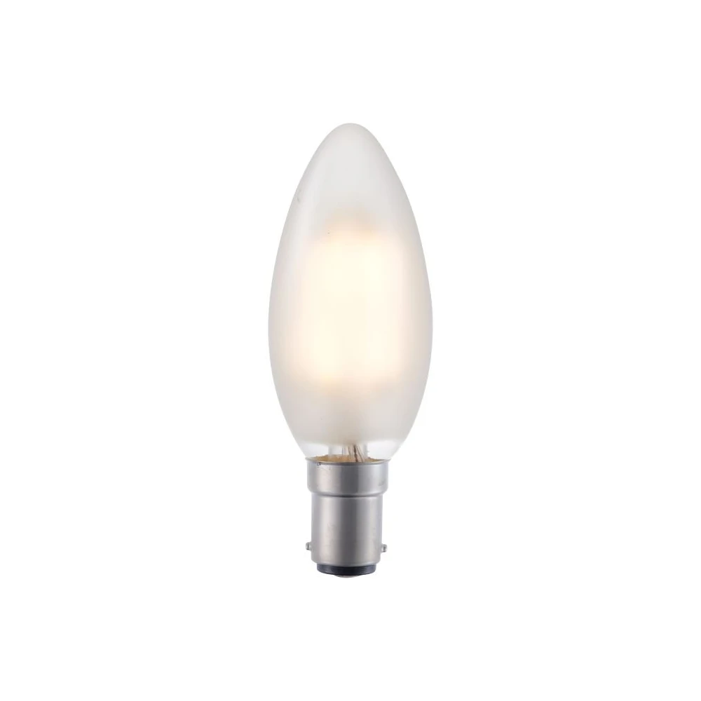 BA15d 4W LED kertepære filament, Pærer hos HomeNordic