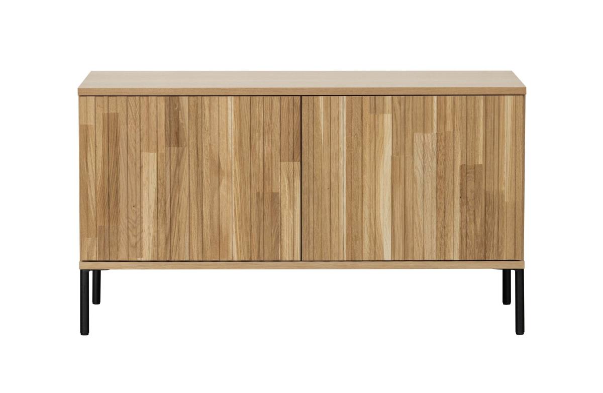 WOOOD EXCLUSIVE New Gravure TV-bord, m. 2 push to open låger, TV-borde hos HomeNordic