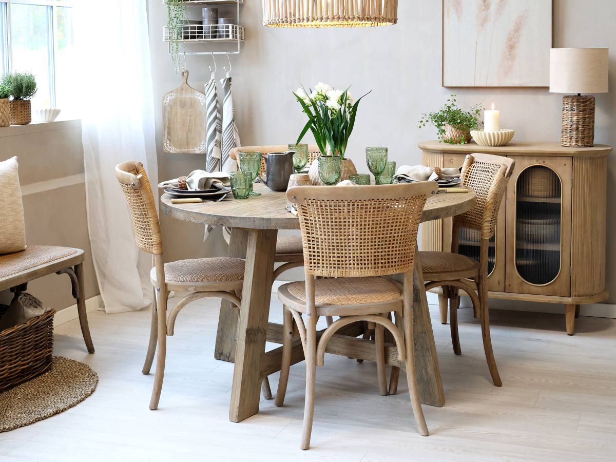 CHIC ANTIQUE MARSEILLE SPISEBORD GENBRUGSTRÆ, produktbillede 2 af 7, Spiseborde hos HomeNordic