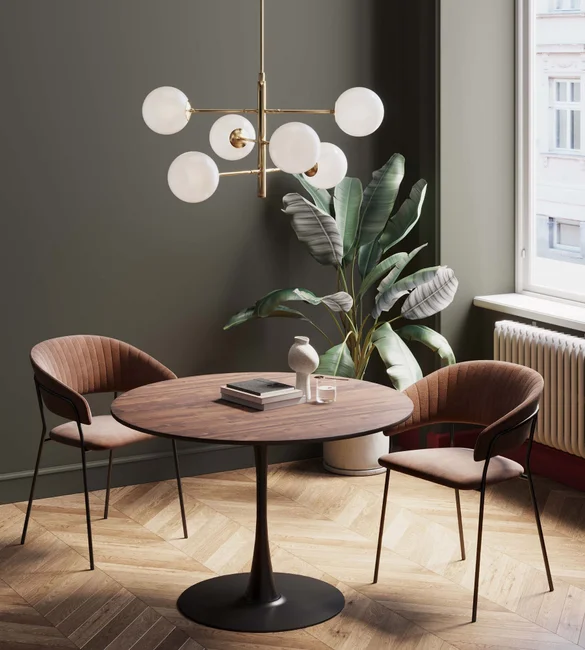 KARE DESIGN Schickeria spisebord, rund, produktbillede 8 af 9, Spiseborde hos HomeNordic