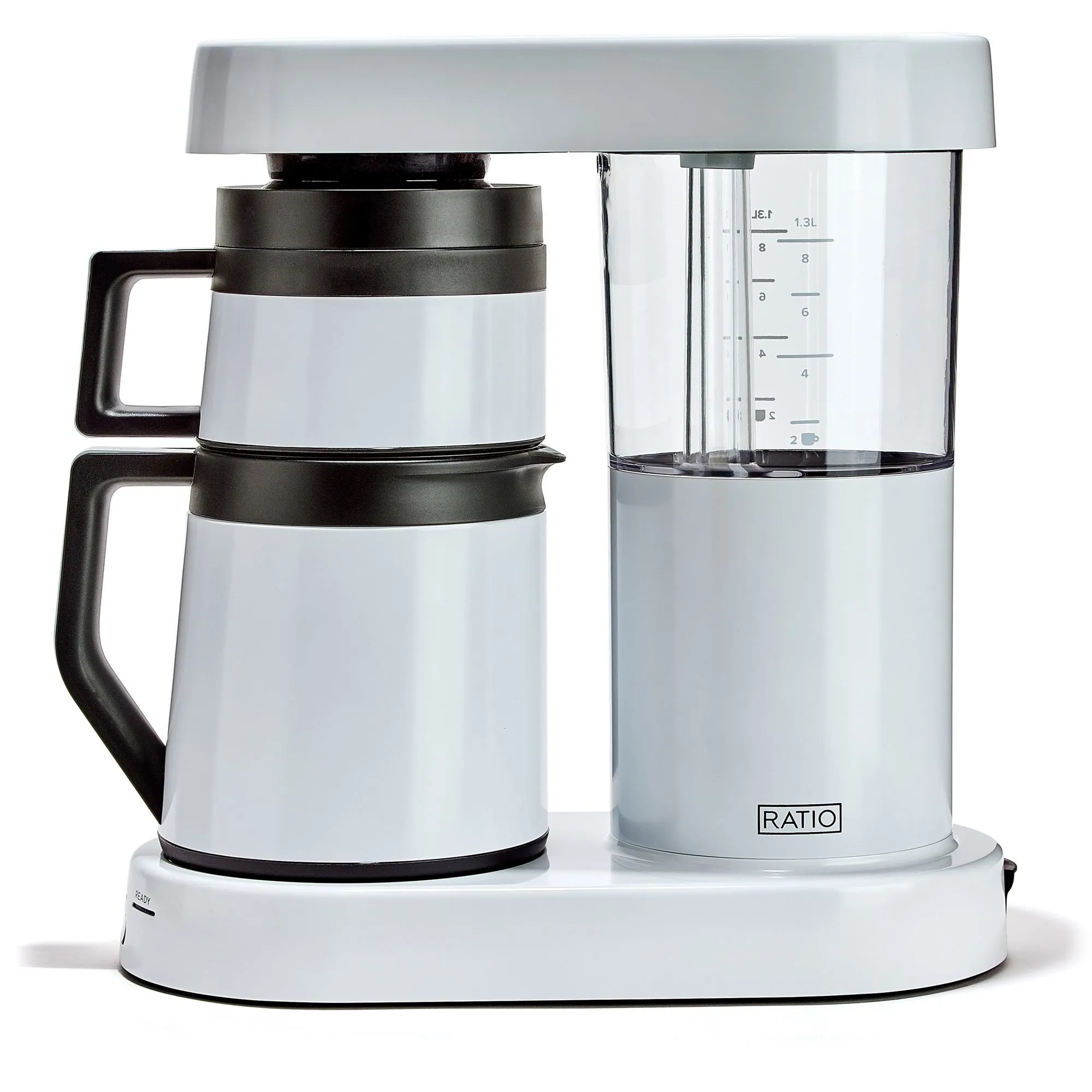 Six kaffemaskine 1,25 liter, hvid, produktbillede 3 af 12, Kaffemaskiner hos HomeNordic