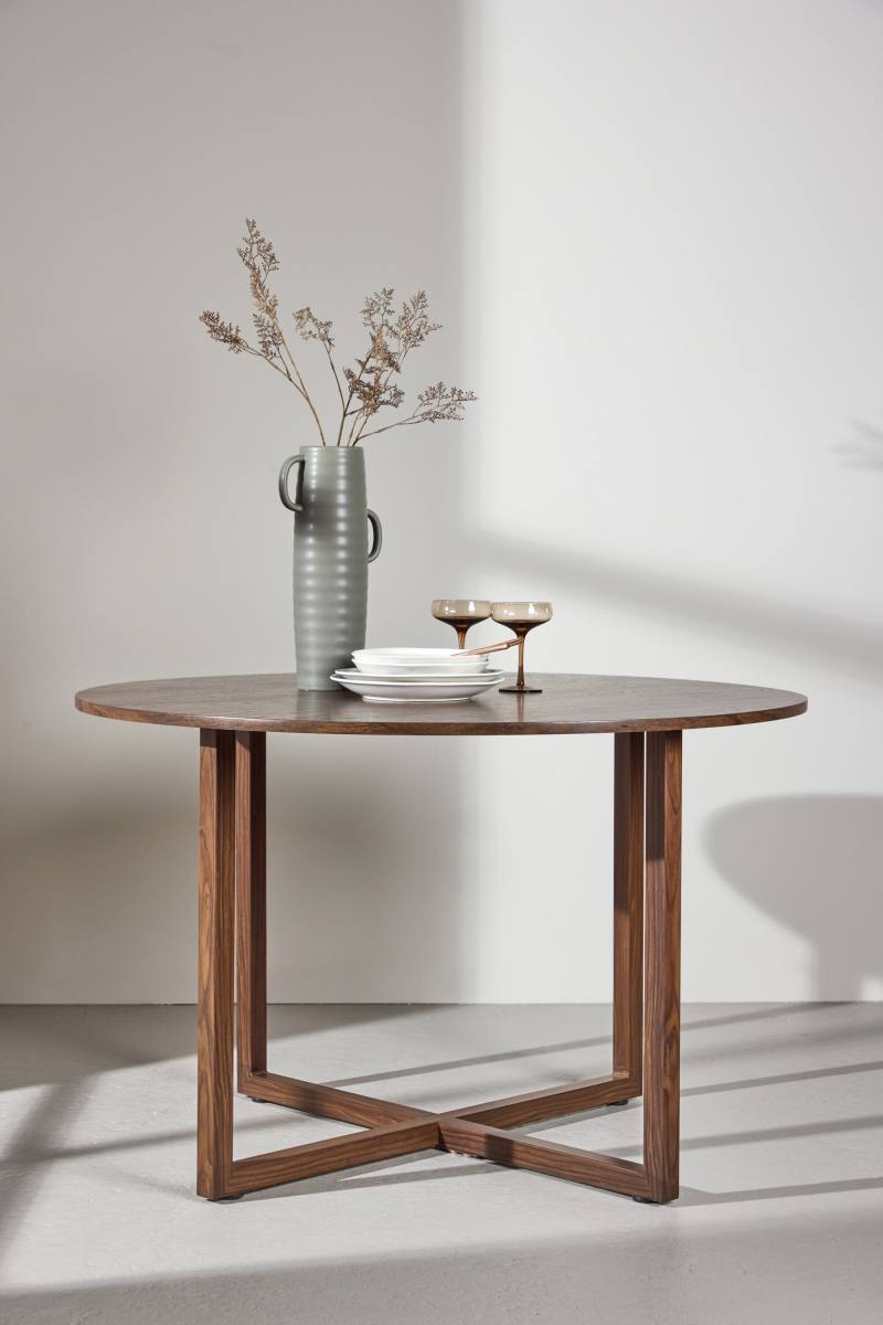 VENTURE DESIGN Durango spisebord, rund, produktbillede 17 af 17, Spiseborde hos HomeNordic
