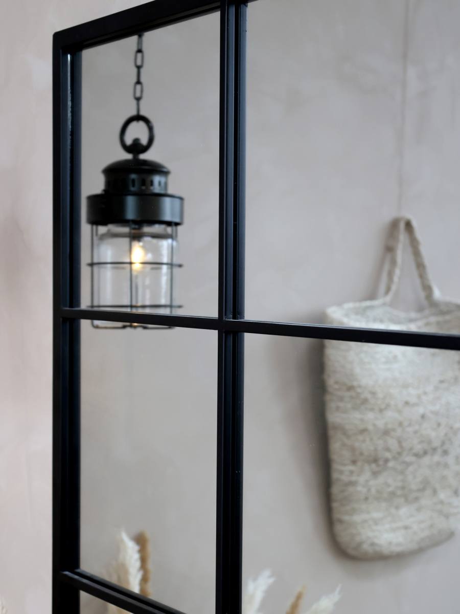 CHIC ANTIQUE FACTORY SPEJL SORT, produktbillede 3 af 24, Spejle hos HomeNordic