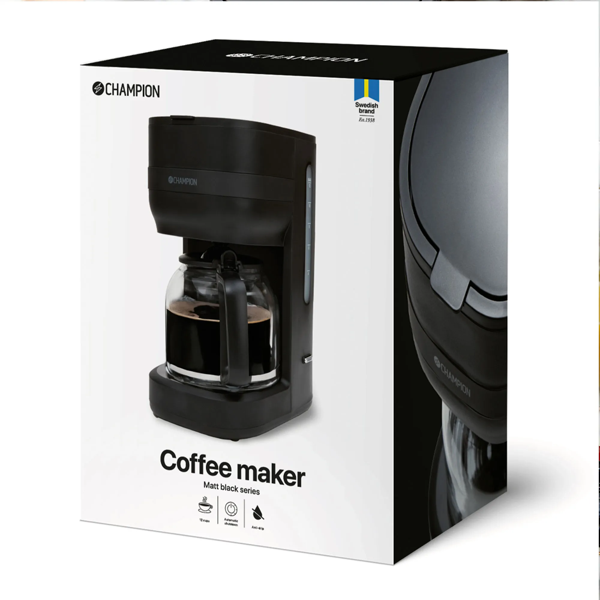 Kaffemaskine 1,5 liter, matsort, produktbillede 6 af 7, Kaffemaskiner hos HomeNordic