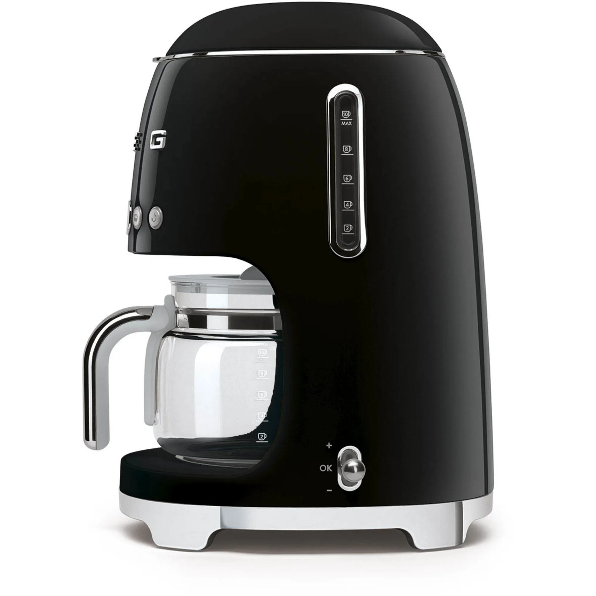 Retro kaffemaskine, DCF02BLEU, produktbillede 2 af 5, Kaffemaskiner hos HomeNordic
