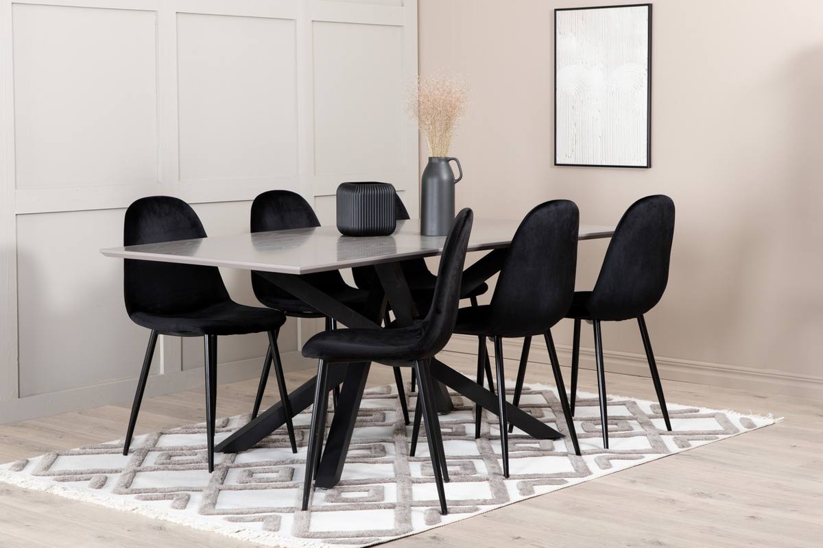 VENTURE DESIGN Piazza spisebord, rektangulær, produktbillede 13 af 13, Spiseborde hos HomeNordic