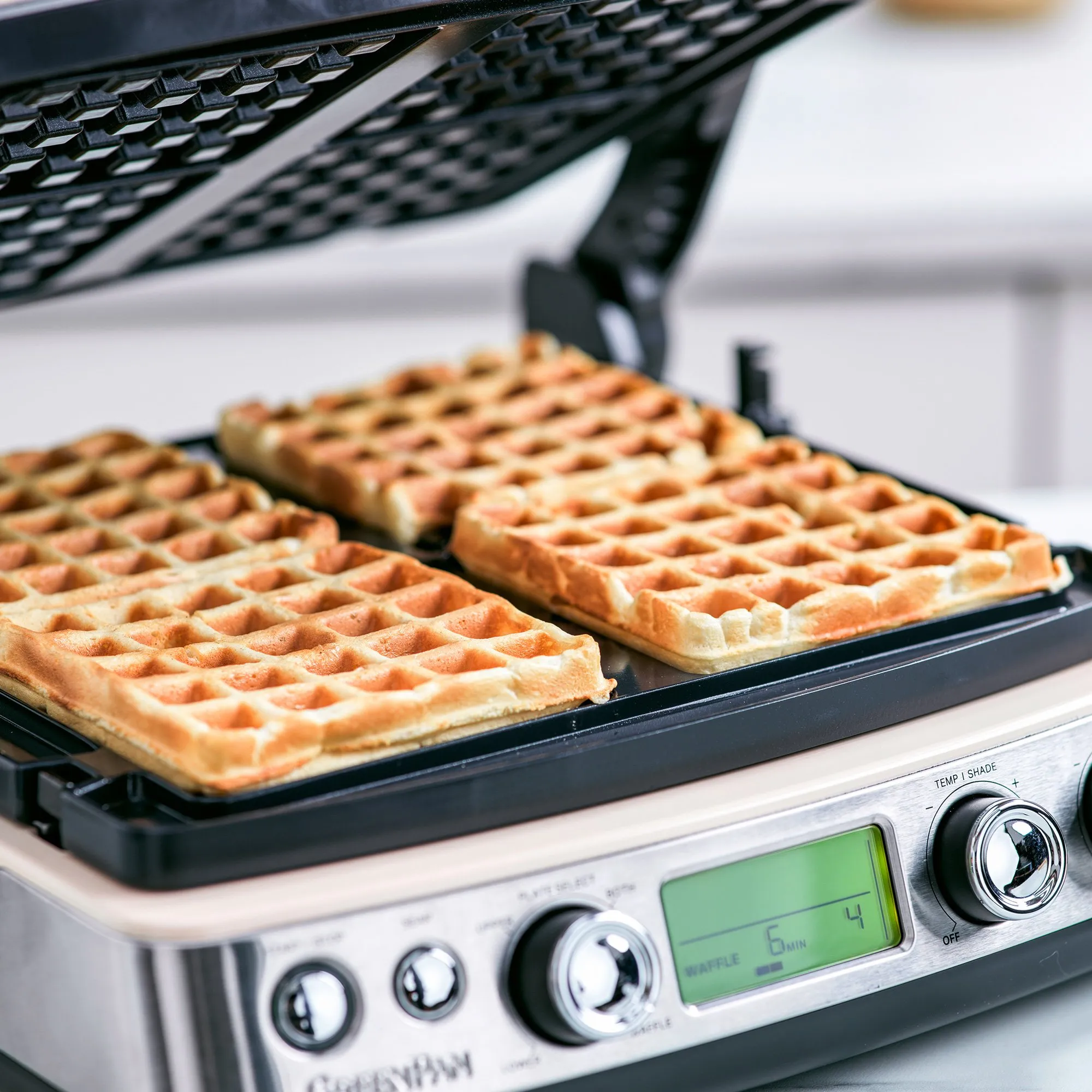 Vaffelplader til kontaktgrill, produktbillede 3 af 5, Vaffeljern hos HomeNordic