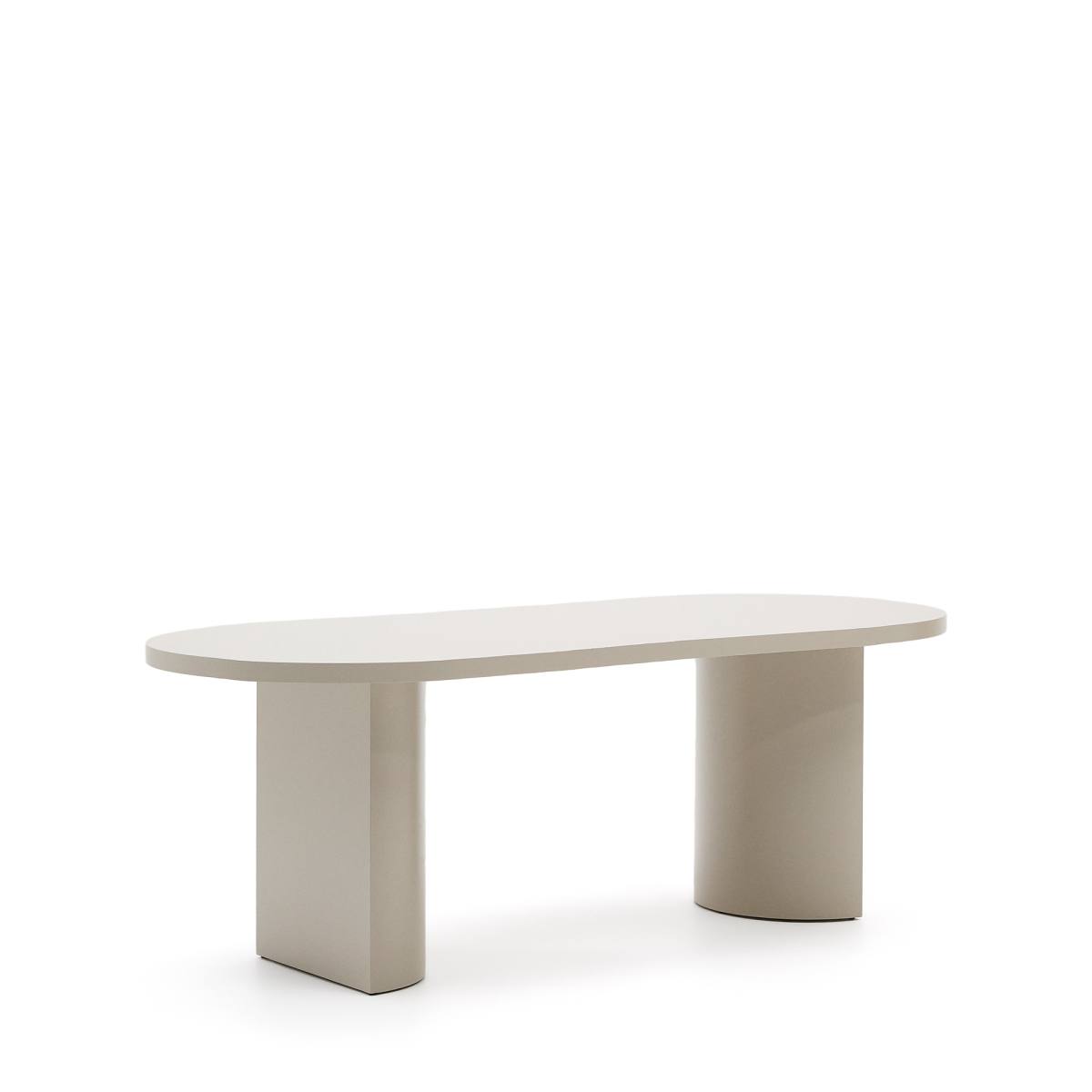 KAVE HOME Nealy spisebord, oval, produktbillede 4 af 7, Spiseborde hos HomeNordic