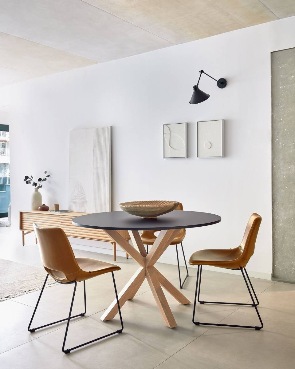 KAVE HOME Fuld Argo spisebord, rund, produktbillede 6 af 7, Spiseborde hos HomeNordic