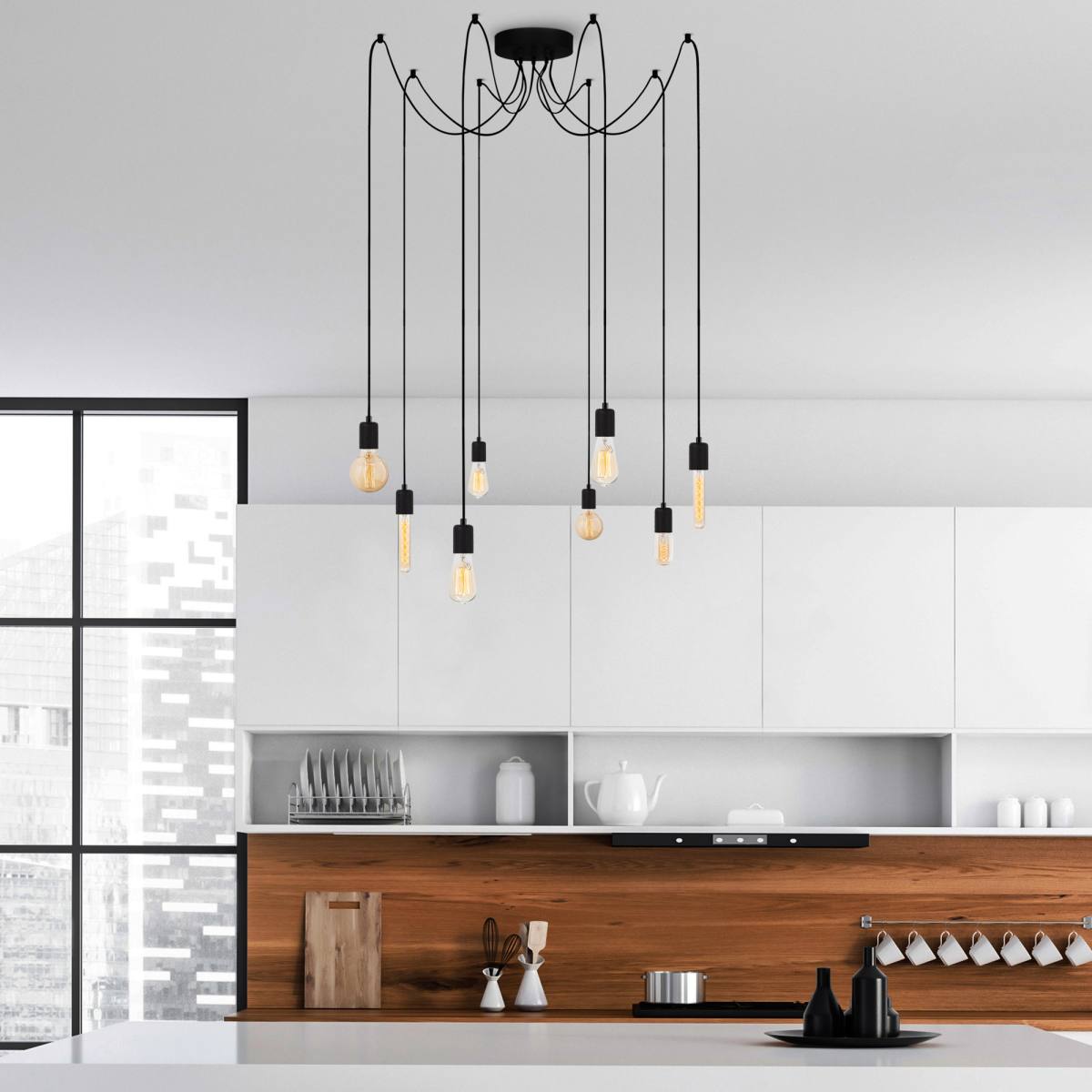 LUMI Montijo loftlampe, produktbillede 6 af 6, Loftlamper hos HomeNordic