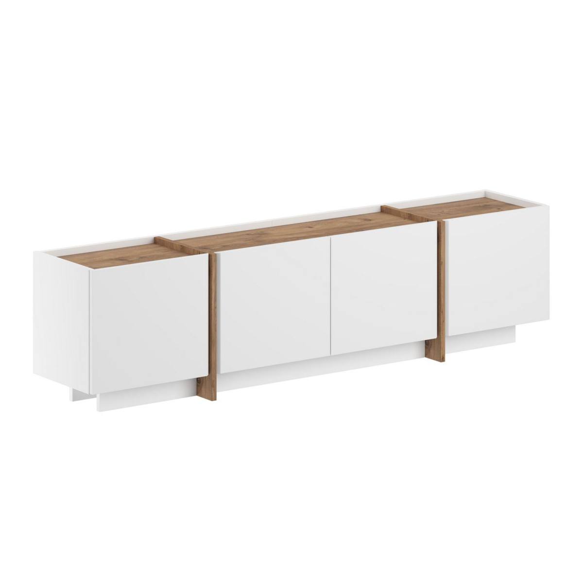 FUNZI LIVING Lowen TV-bord, m 4 låger, TV-borde hos HomeNordic