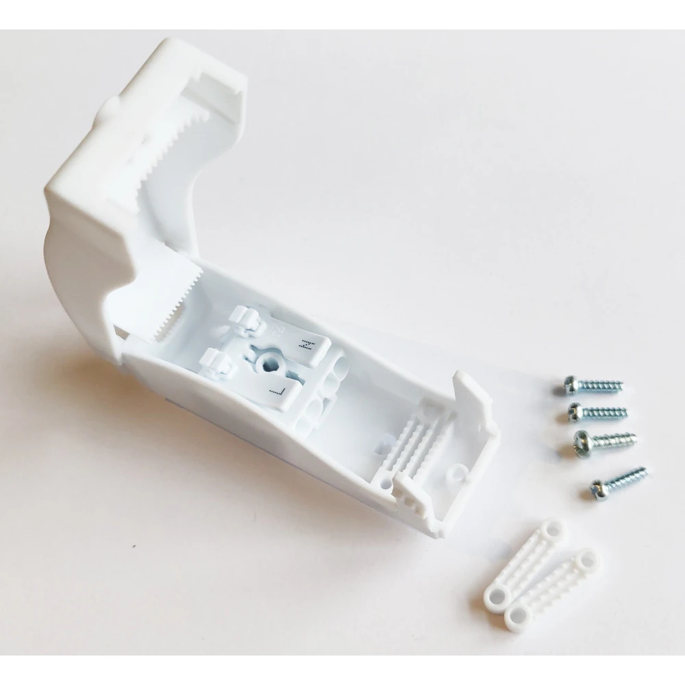 Hvid samleboks med quickconnector, LED-paneler hos HomeNordic
