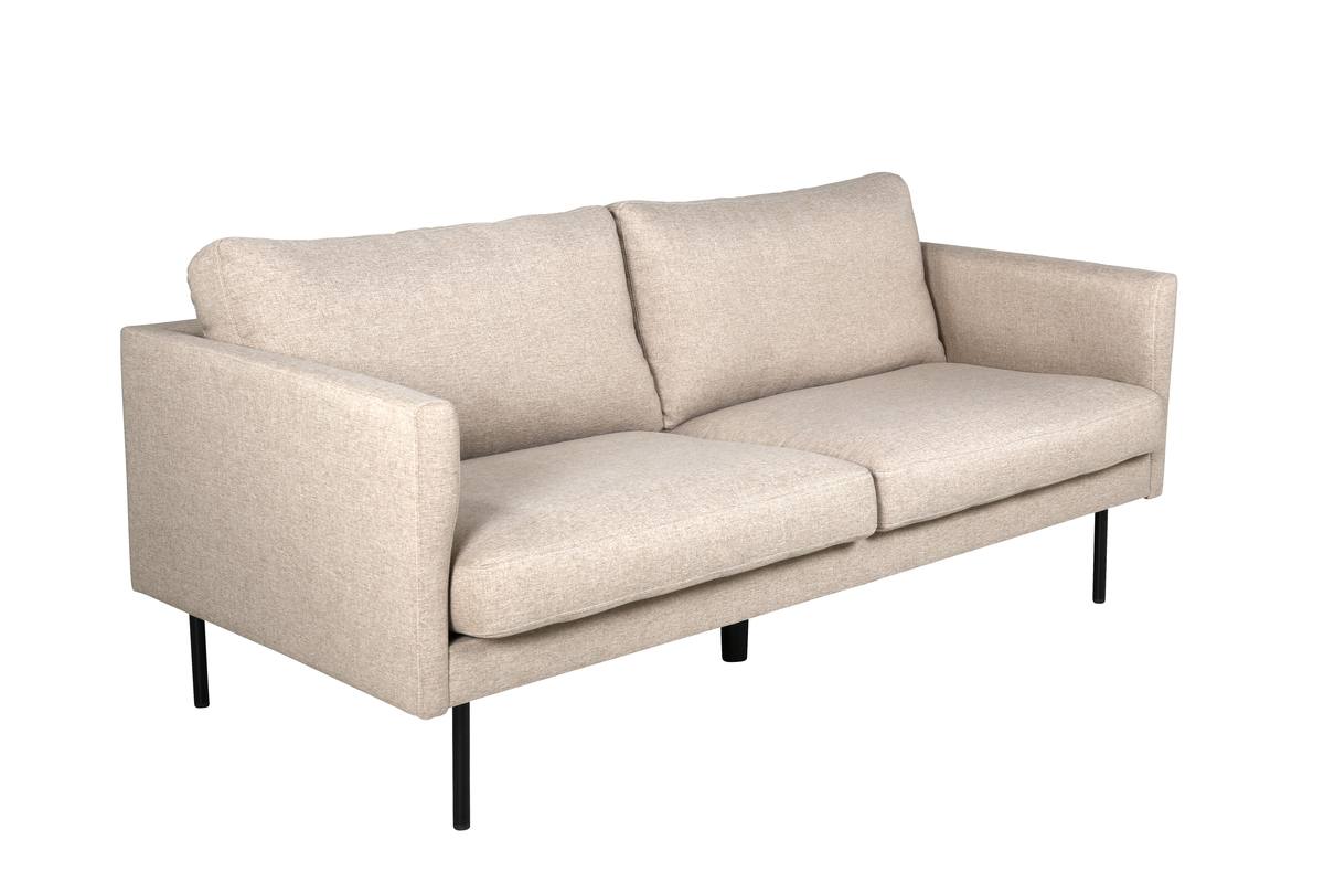Polar - Sofa 2-personers i brunt stof – billede 2
