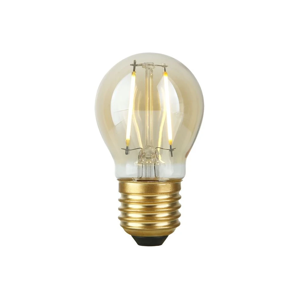 E27 2,9W dæmpbar LED kronepære, Glas hos HomeNordic