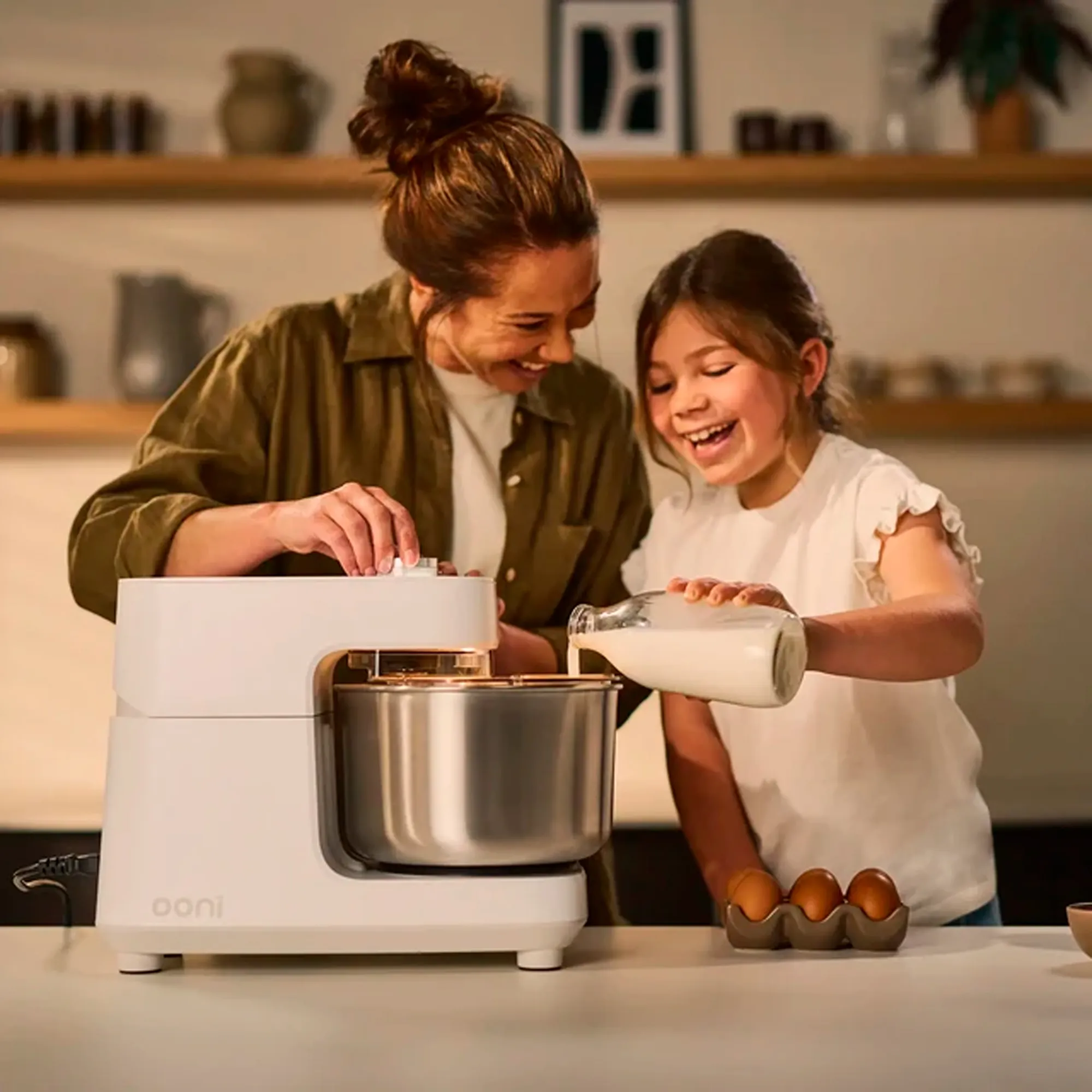 Halo Core Spiral Mixer køkkenmaskine, polar white, produktbillede 3 af 3, Røremaskiner hos HomeNordic