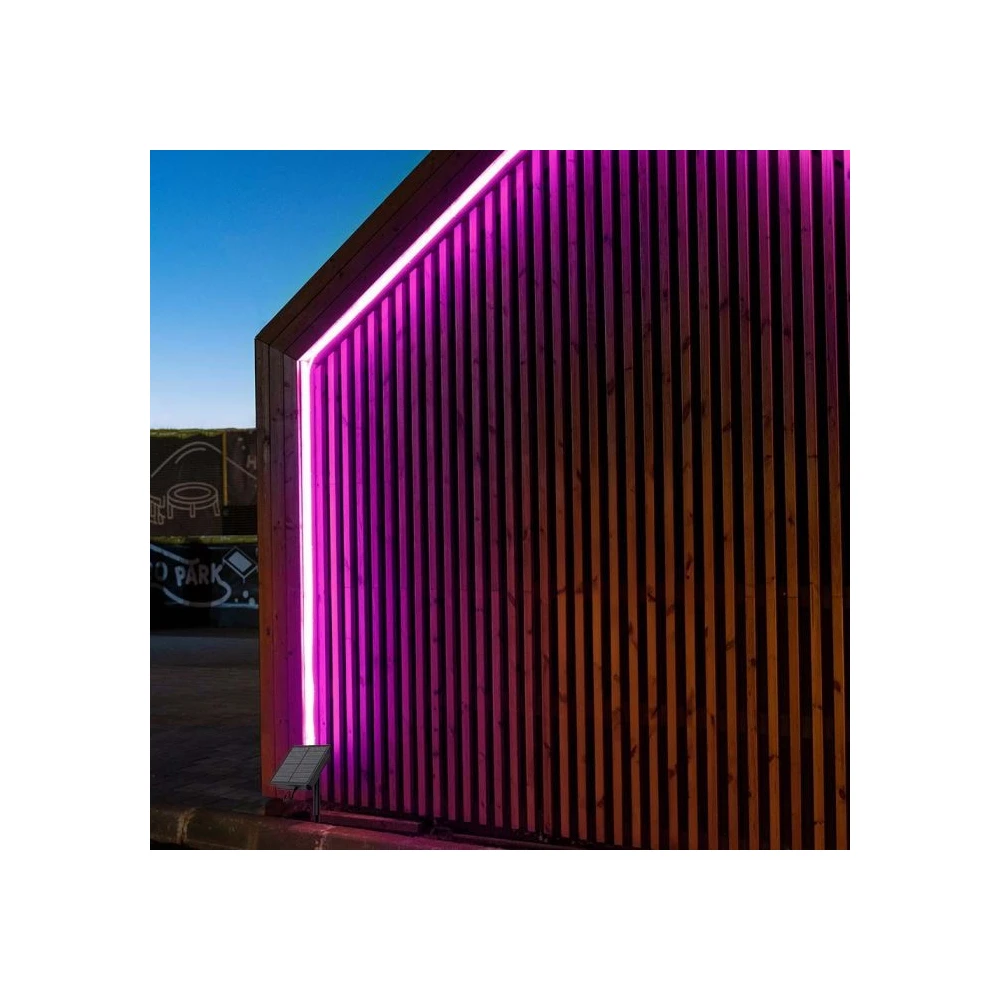 V-Tac 1.2W LED Solcelle RGB strip, Lyskæder hos HomeNordic
