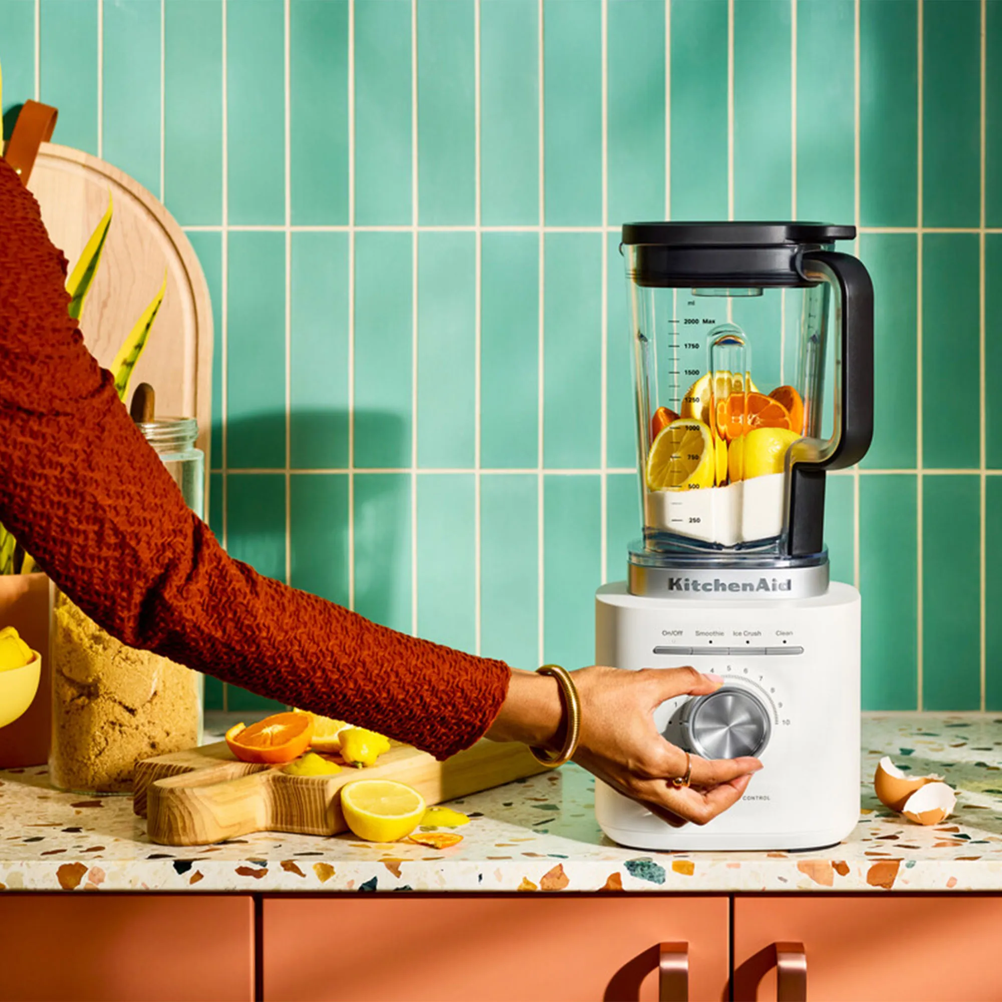 KitchenAid Pure Power Blender 2,1 liter, porcelain white, produktbillede 4 af 8, Blendere hos HomeNordic