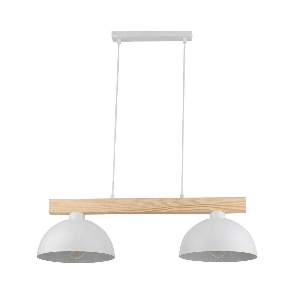 TK Oslo loftlampe, m. 2 skærme, produktbillede 3 af 10, Loftlamper hos HomeNordic