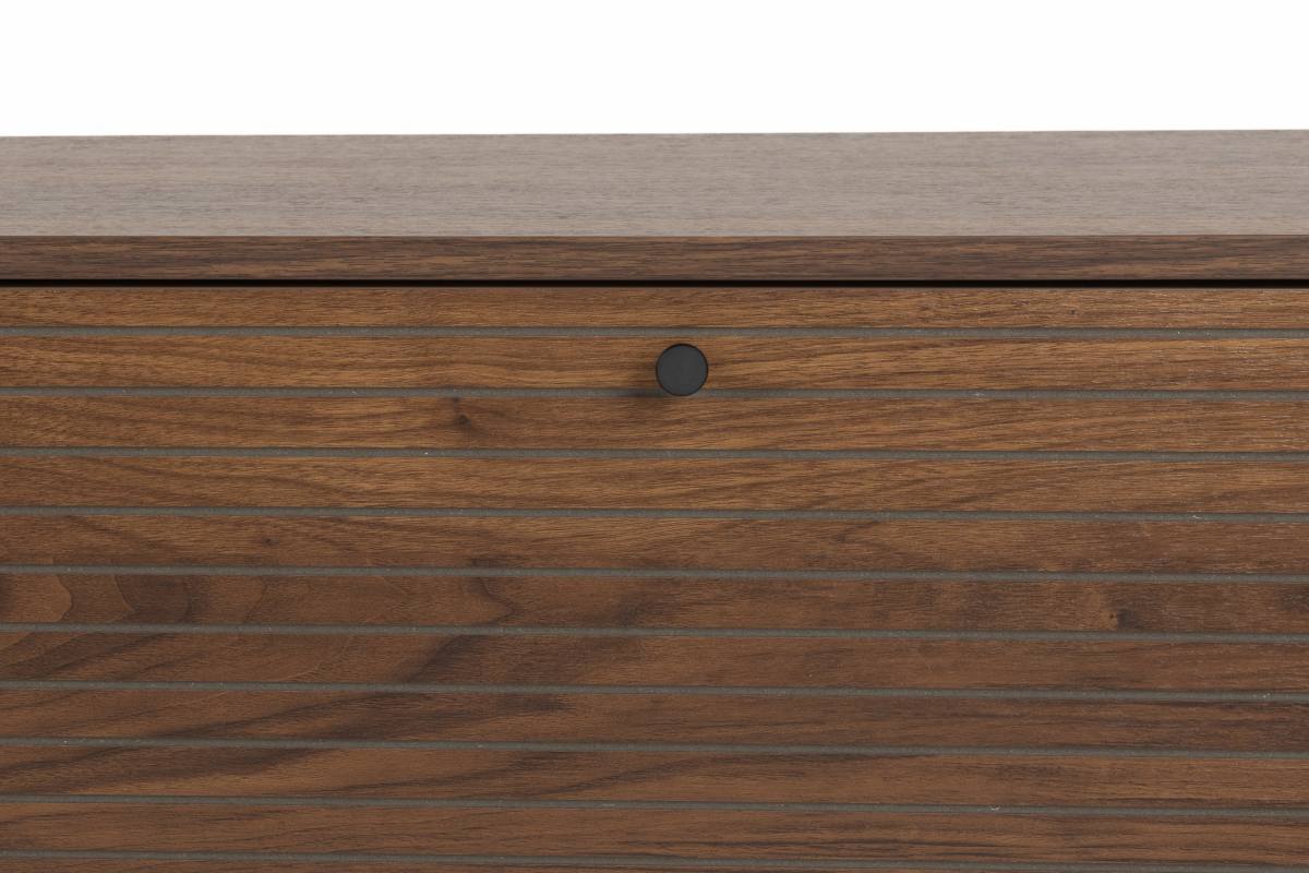 WHITE LABEL LIVING Stripes Lav TV-bord, m. 1 låge og 2 hylder, produktbillede 6 af 9, TV-borde hos HomeNordic