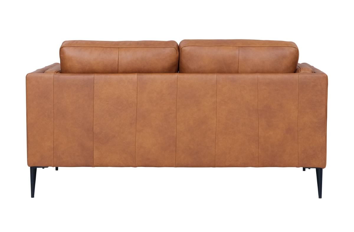 Madrid sofa i brun okselæder, produktbillede 3 af 9, Sofaer hos HomeNordic