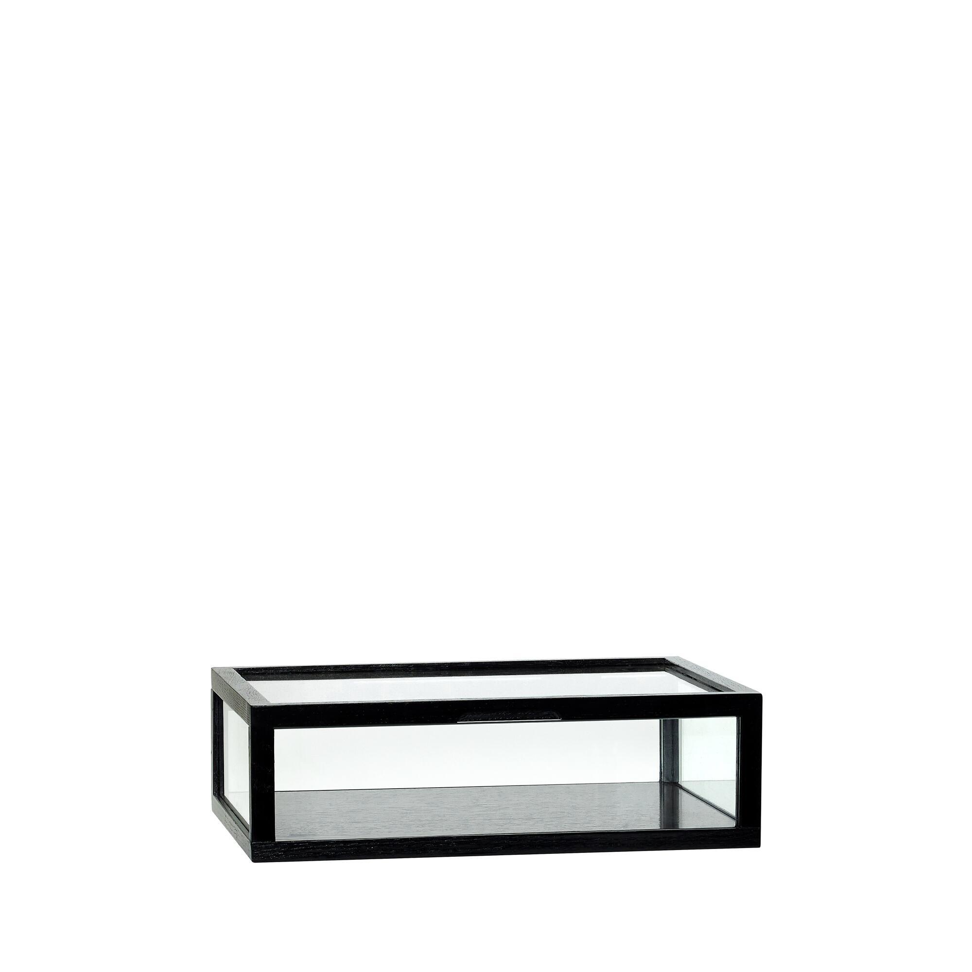 View Display Kasse Small Sort, Glas hos HomeNordic