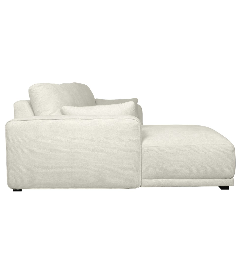 Santa Monica sofa med chaiselong til venstre i cremefarvet møbelstof, produktbillede 6 af 12, Sofaer hos HomeNordic