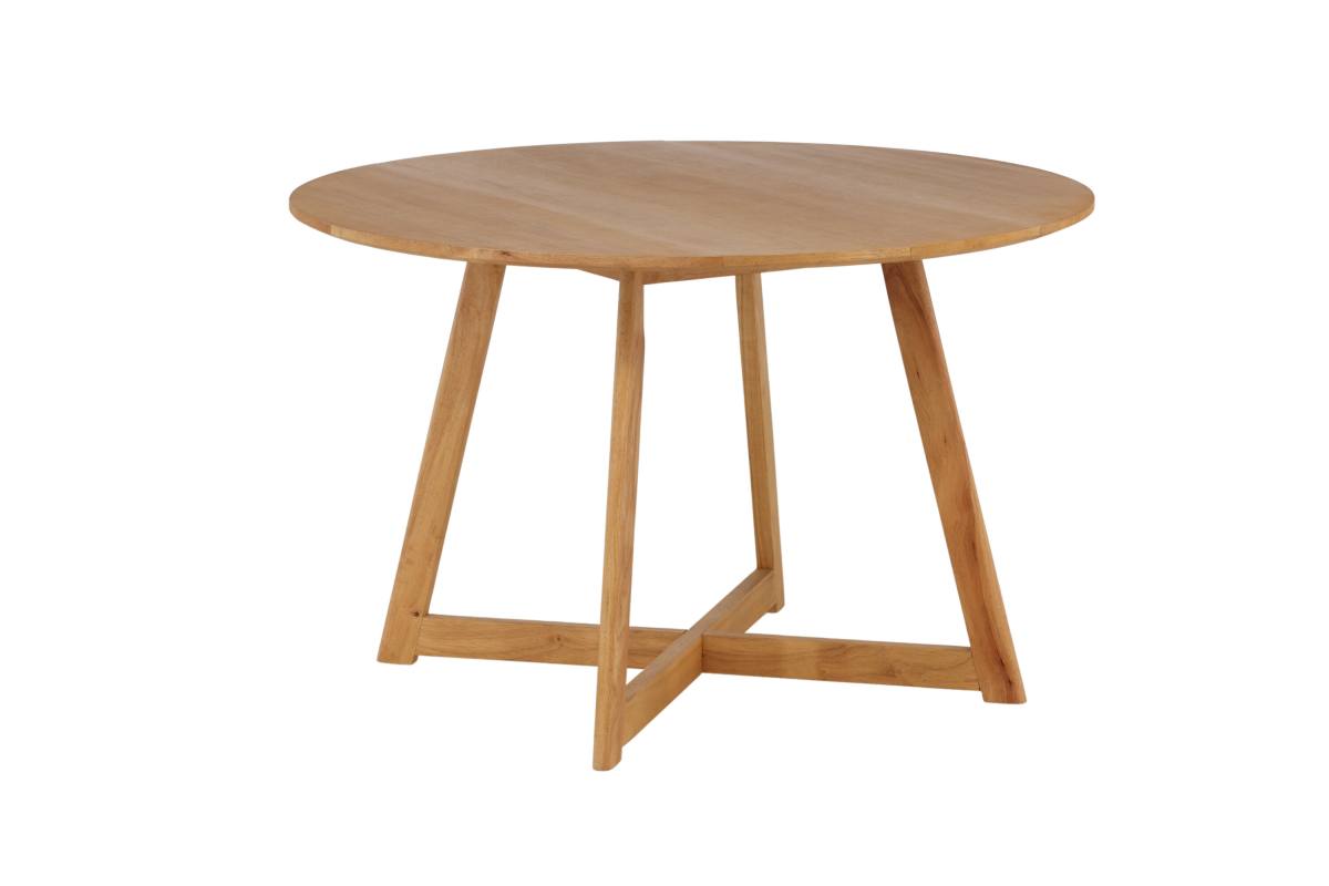 VENTURE DESIGN Yakidon spisebord, m. klap, rund, produktbillede 10 af 19, Spiseborde hos HomeNordic