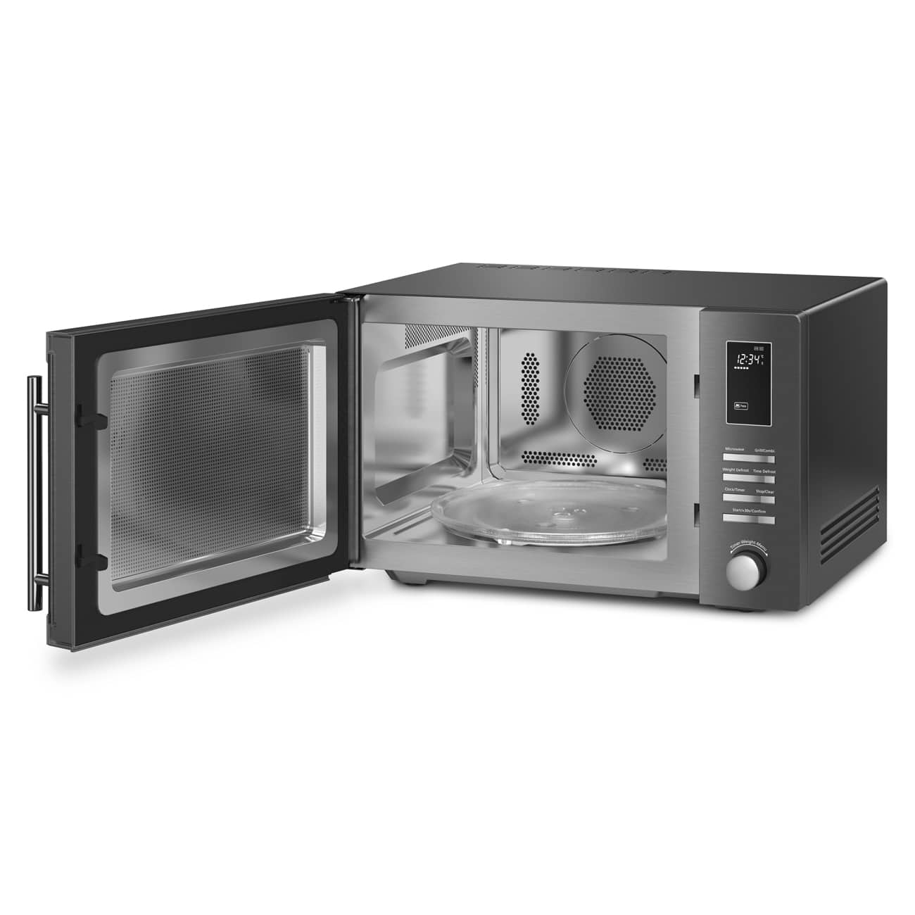SMEG Mikroovn MOE31B, produktbillede 2 af 6, Ovne hos HomeNordic