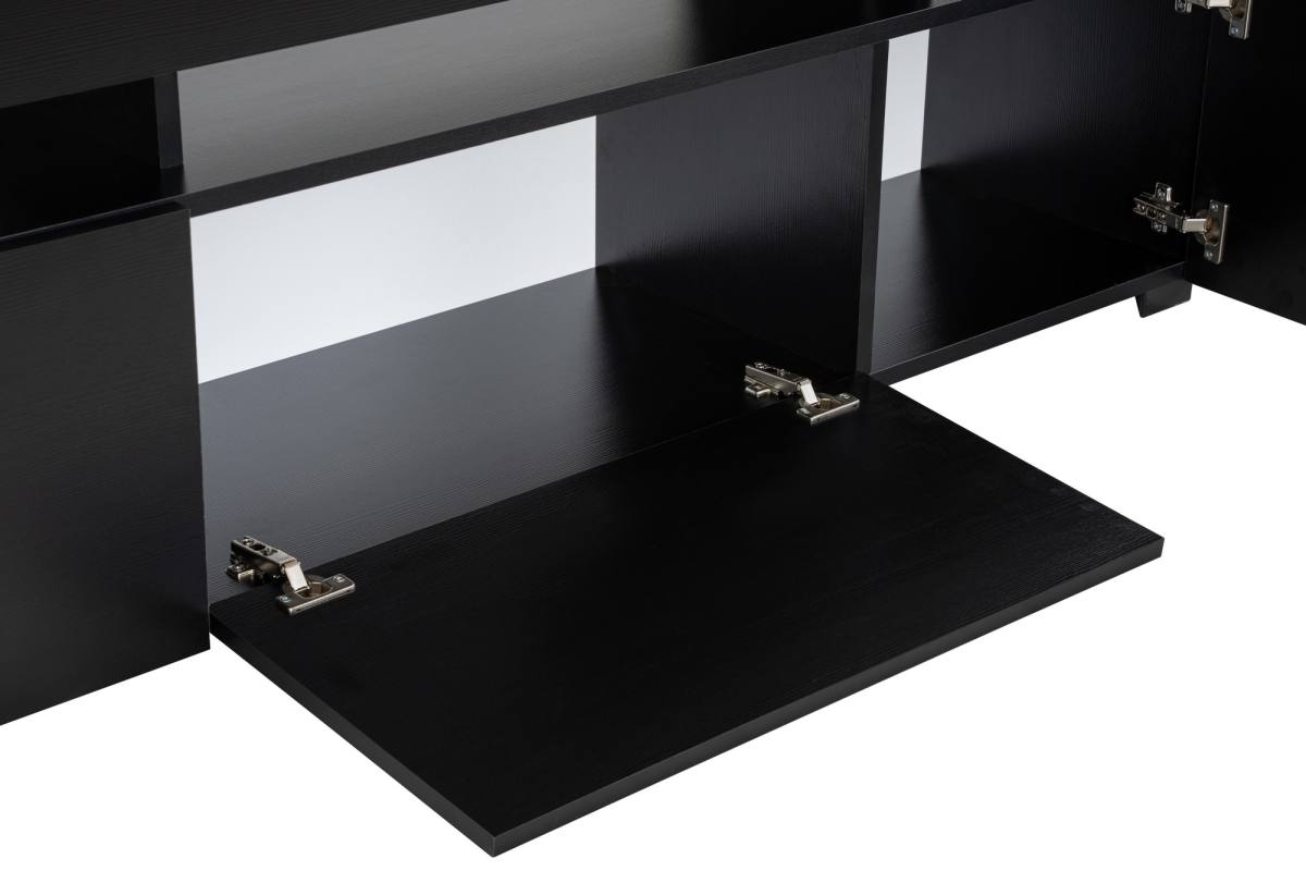 NORDVÄRK Beliz TV-bord, m. PVC-kantbånd LED-lys, produktbillede 10 af 13, TV-borde hos HomeNordic