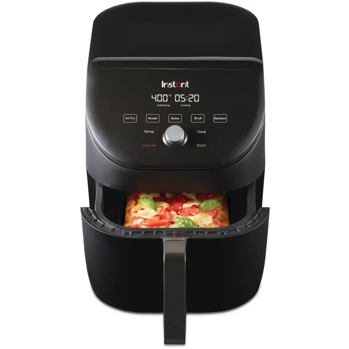 Vortex Slim Airfryer 5,7 liter, sort, produktbillede 4 af 6, Airfryers hos HomeNordic