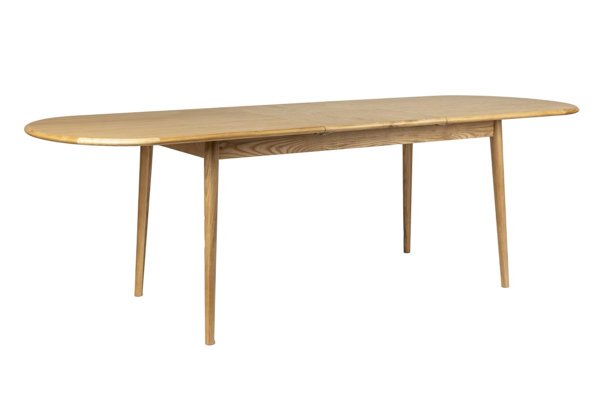 ZUIVER Twist spisebord, m. udtræk, oval, produktbillede 5 af 13, Spiseborde hos HomeNordic