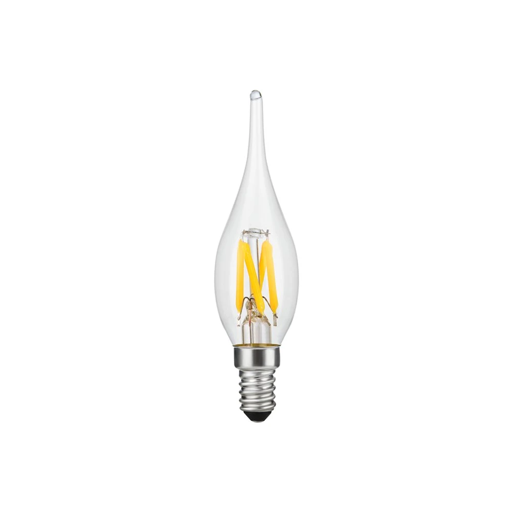 E10 1,5W LED filament mini tip kærtepære, Glas hos HomeNordic