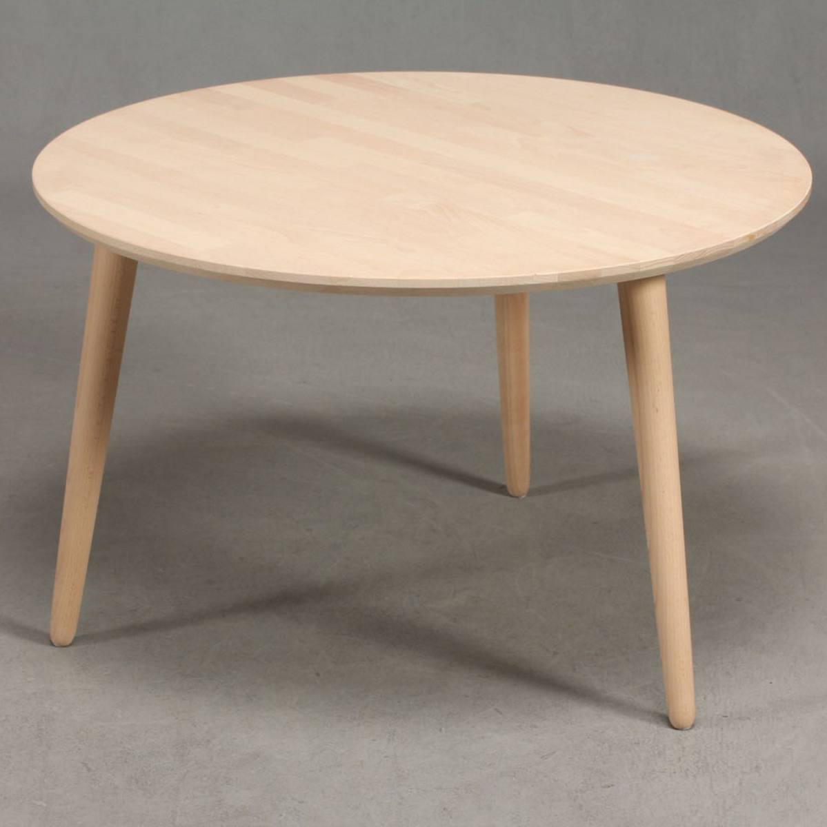 CT 10 - Sofabord i massiv bøg og diameter 80 cm, produktbillede 2 af 10, Nordisk design hos HomeNordic