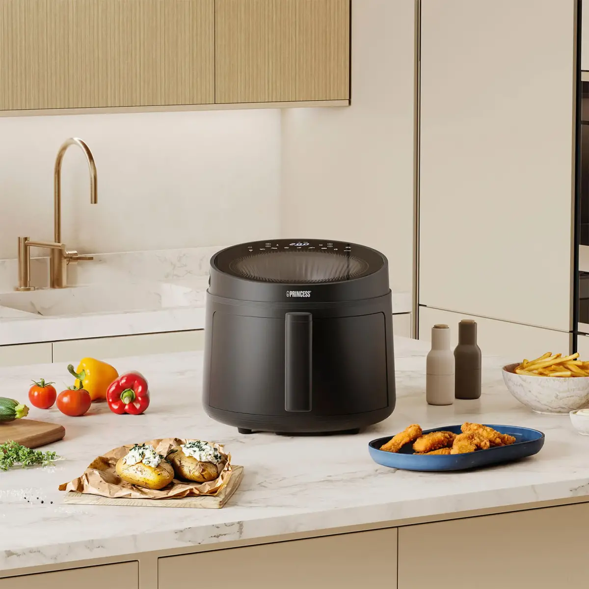 Prinsesse Airfryer 5 liter, produktbillede 5 af 6, Airfryers hos HomeNordic