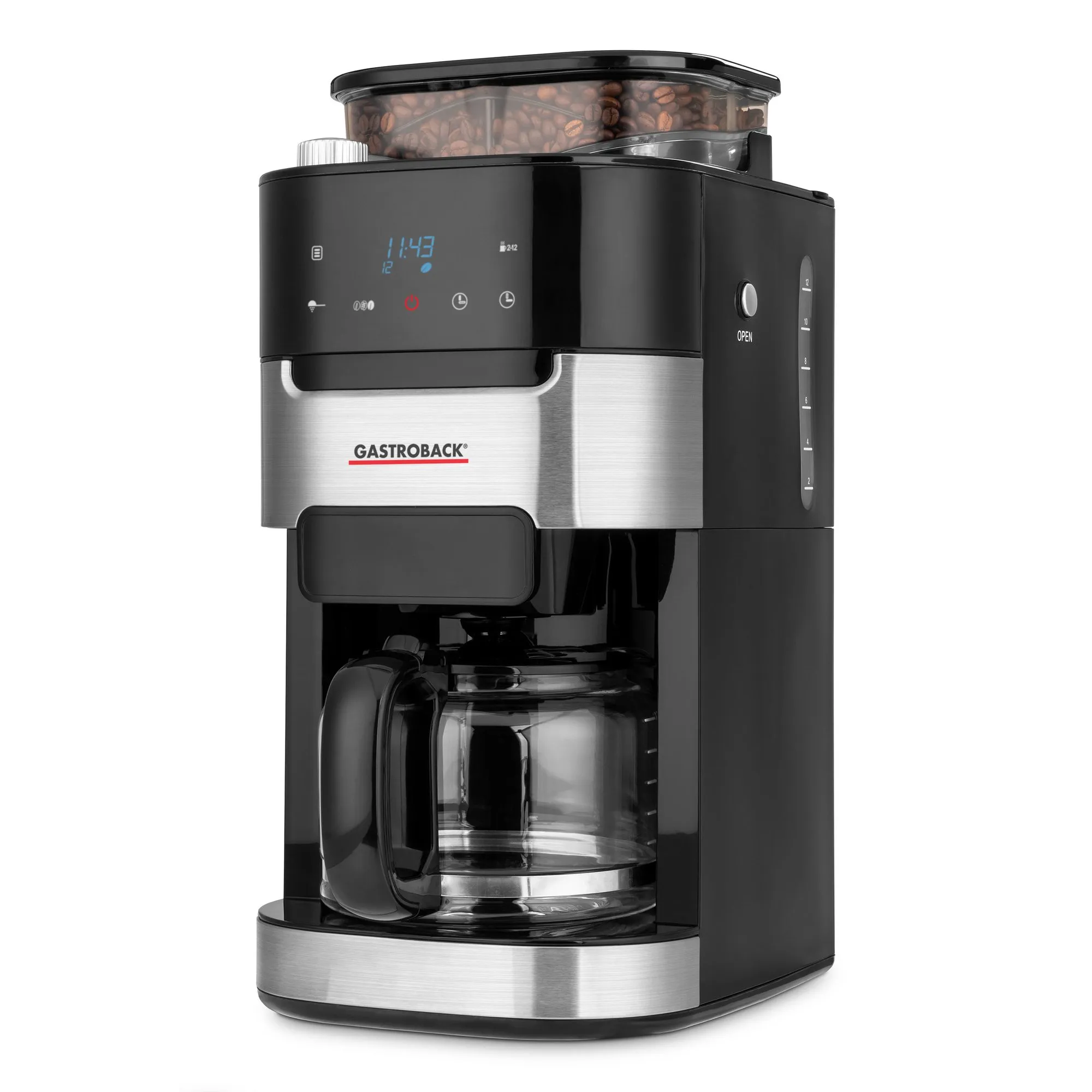 Grind & Brew Pro kaffemaskine med integreret kværn, produktbillede 2 af 7, Kaffemaskiner hos HomeNordic