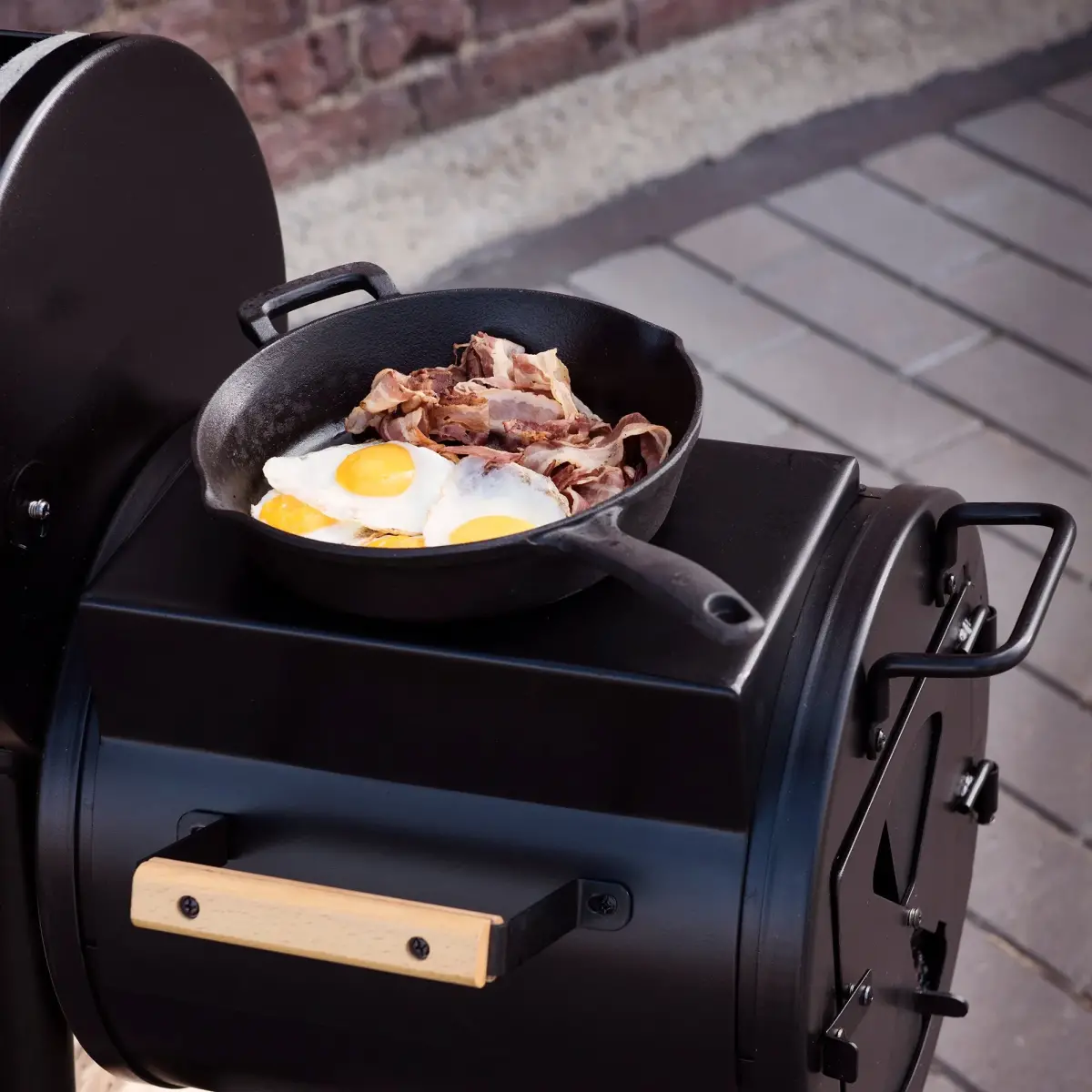 Georgia off-set smoker L, Kulgrill hos HomeNordic