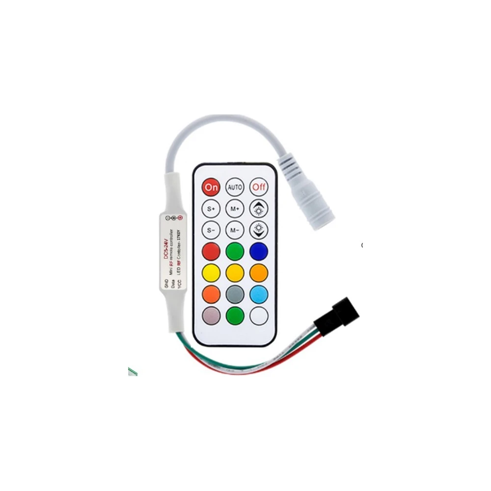 RGBIC kontroller med fjernbetjening, LED-strips hos HomeNordic