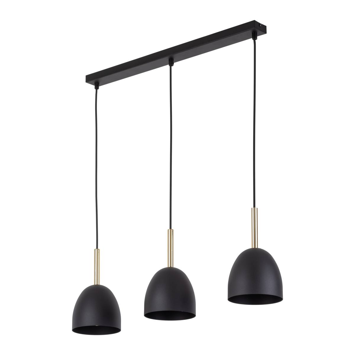 TK Nord loftlampe, m. 3 skærme, Loftlamper hos HomeNordic