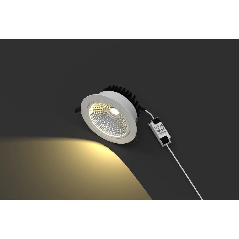 5W Ø8,5cm COB indbygningsspot RA80, Spots hos HomeNordic