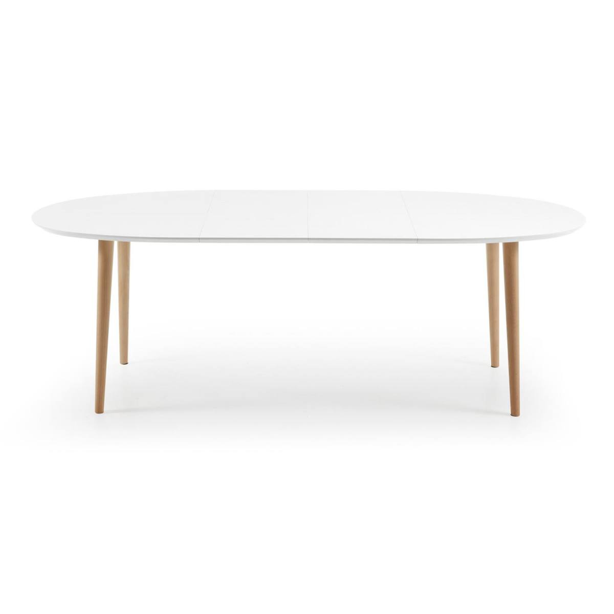 KAVE HOME oval Oakland spisebord, m. udtræk, produktbillede 4 af 9, Spiseborde hos HomeNordic