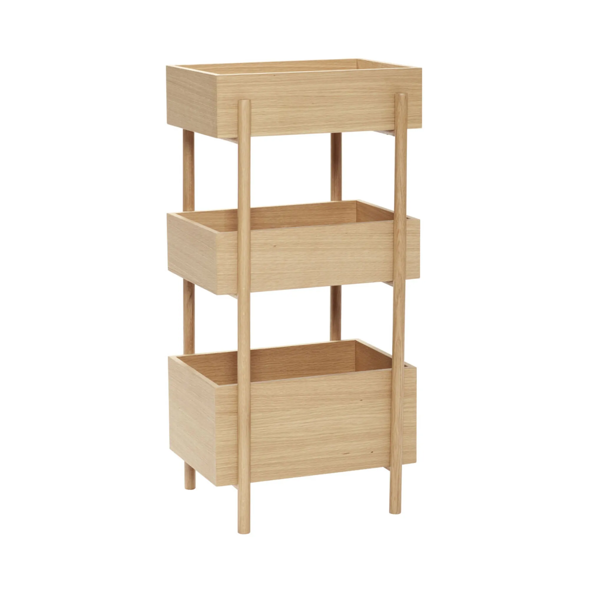 Stack - Konsolbord i natur egetræ hos HomeNordic