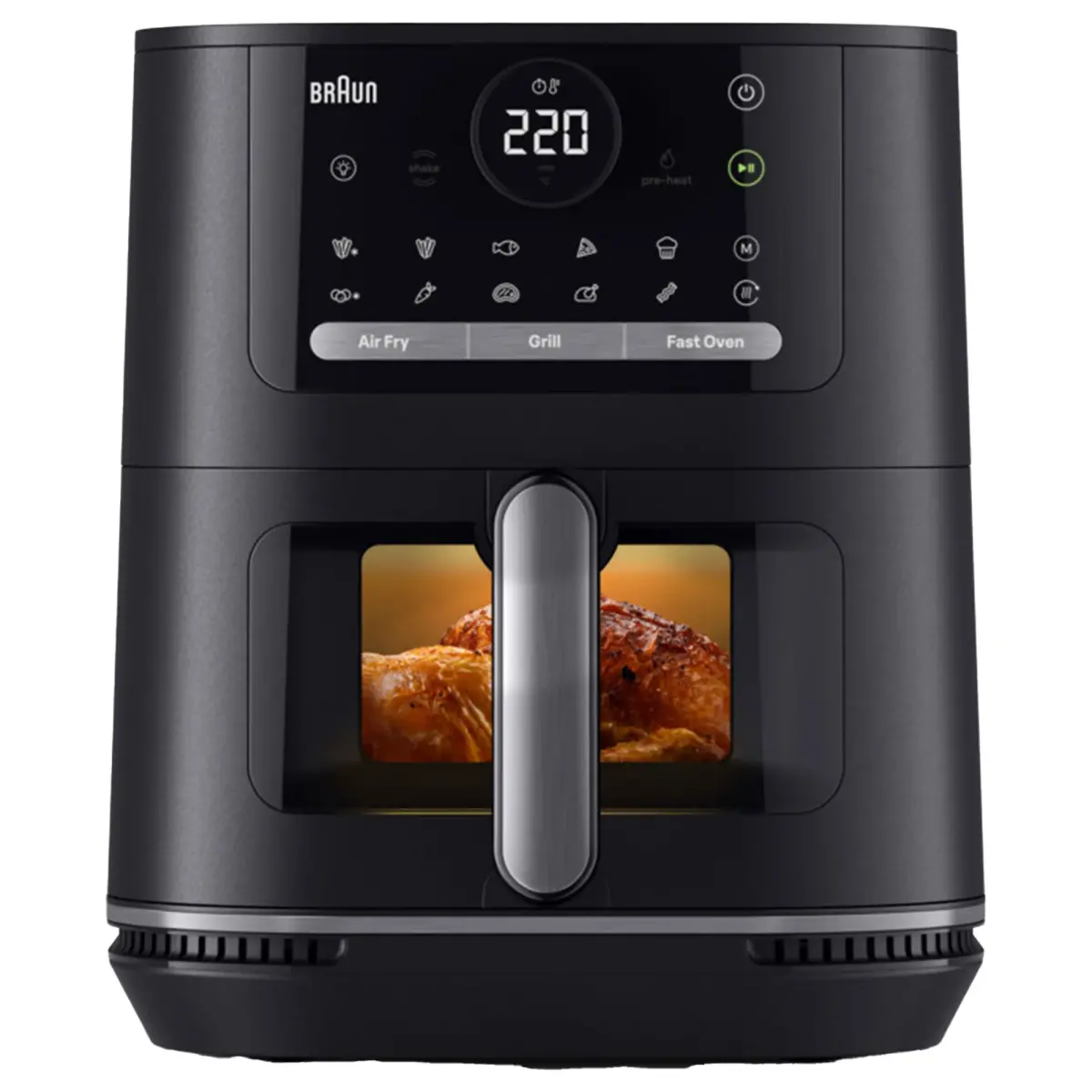 HF5075IBK Airfryer 6 liter, sort, Airfryers hos HomeNordic